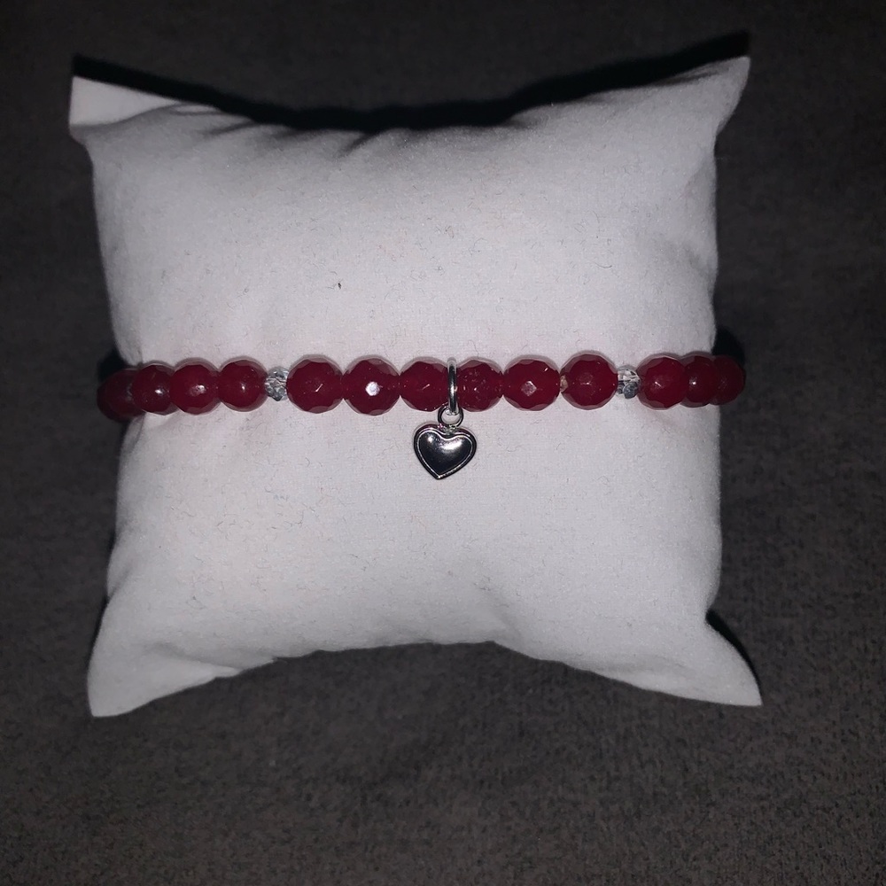 TOCARA New Retired Amore Elastic Bracelet Crystal Red